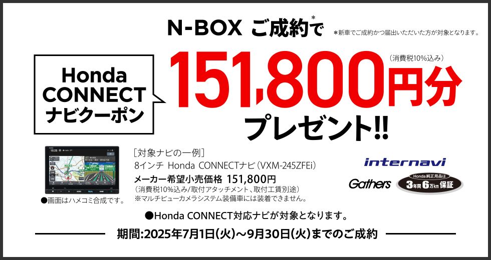 N-BOXナビプレ